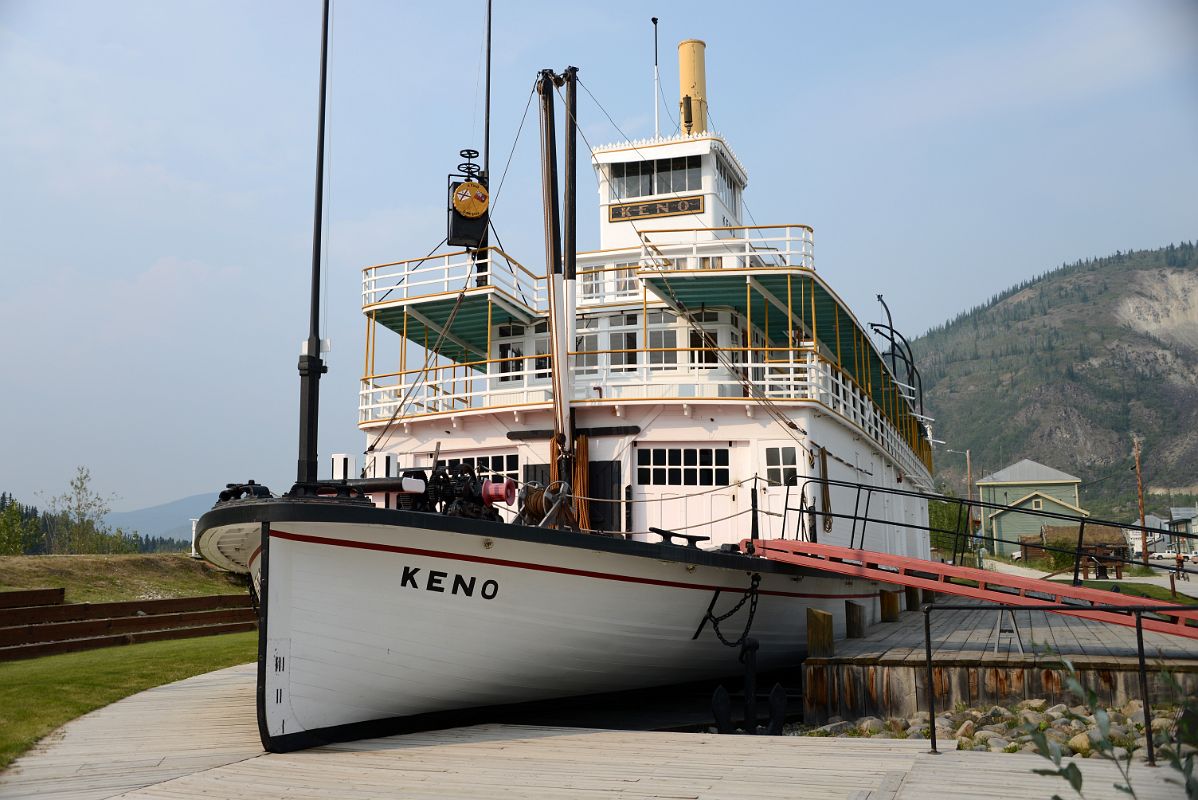 29AThe SS Keno Is A Preserved Historic Sternwheel Paddle Steamer In Dawson City Yukon